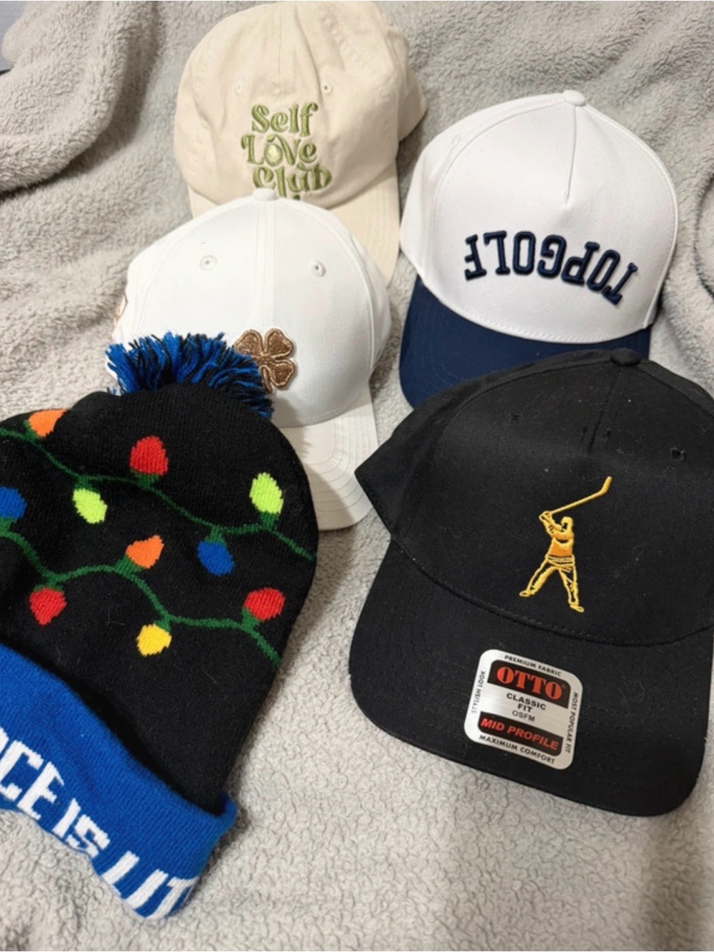 Topgolf hats, in bulk